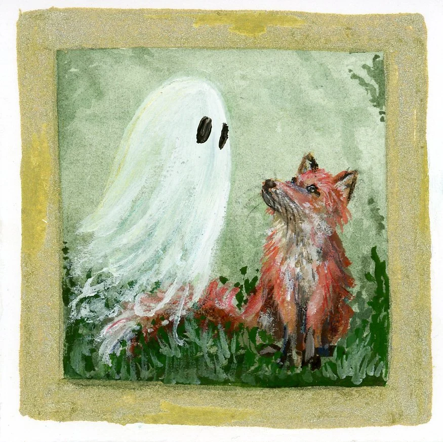 A Fox & a Ghost print — Holly Osburn Art
